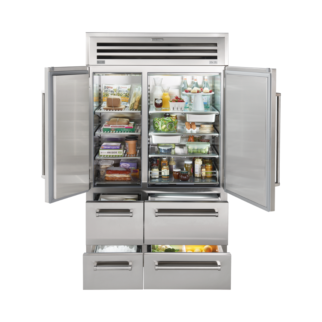 refrigerador-doble-moderno-acero-inoxidable-dispensador-inteligente-subzero-amplio-congelador-magnetico-vidrio