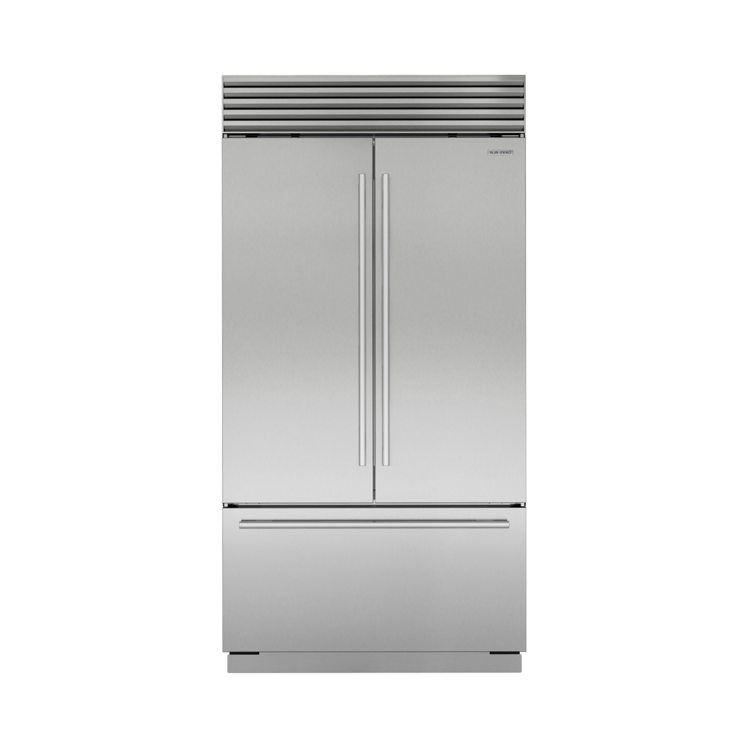 Refrigerador/congelador clásico de puerta francesa de 36"