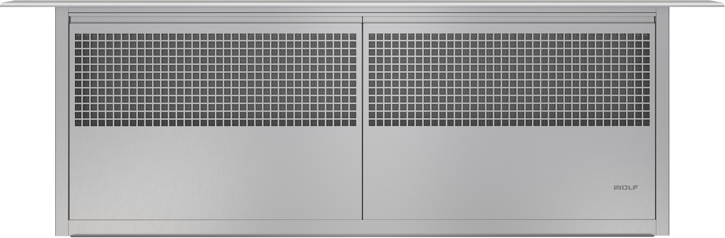 Ventilación de tiro descendente de 36"