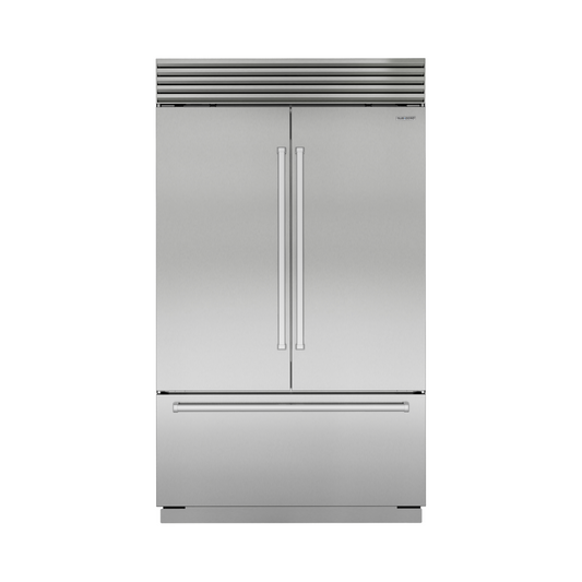 Refrigerador/congelador clásico de 48" con puerta francesa y dispensador interno