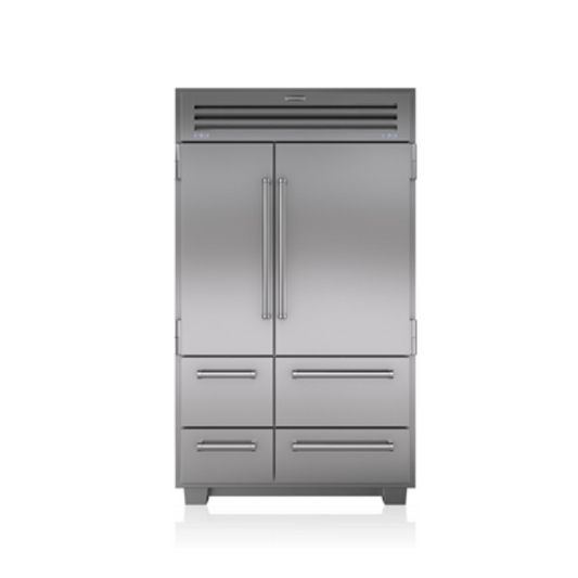 refrigerador-doble-moderno-acero-inoxidable-dispensador-inteligente-subzero-amplio-congelador