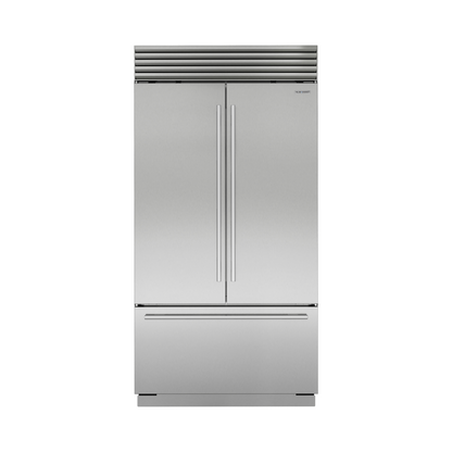 Refrigerador/congelador clásico de puerta francesa de 36"