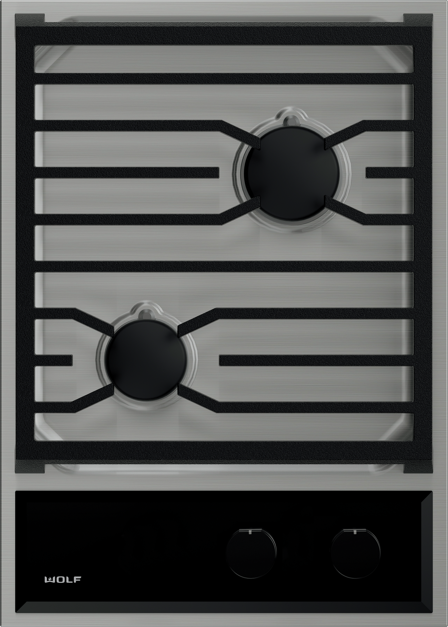 placa-coccion-gas-transicional-15-pulgadas-doble-salida-quemadores-12000-btu-encendido-automatico-perillas-inox