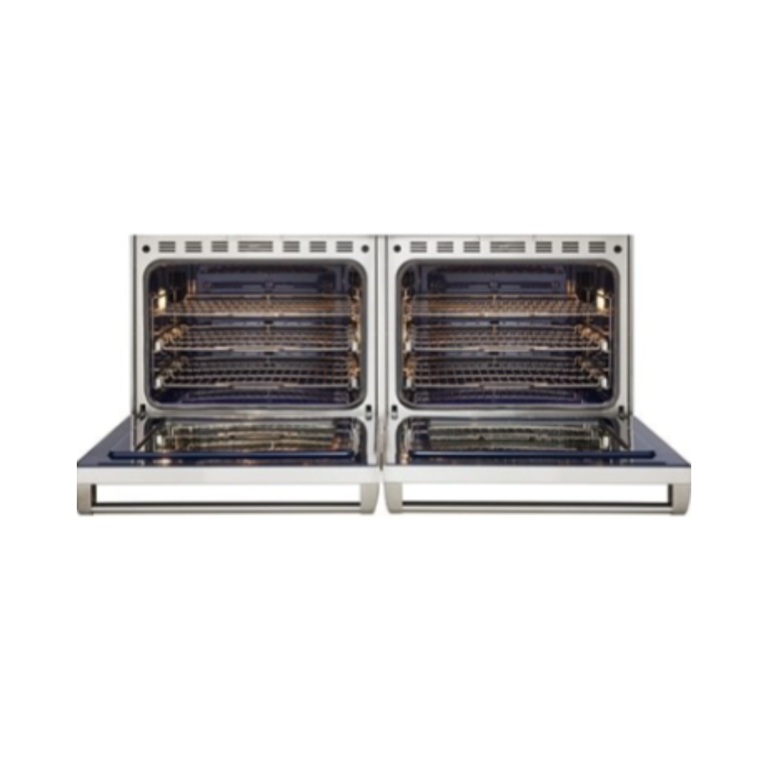 Estufa de energía dual de 60” - 6 quemadores y plancha doble infrarroja
