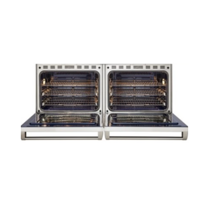 Estufa de energía dual de 60” - 6 quemadores y plancha doble infrarroja