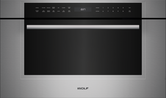 microondas-empotrable-wolf-e-series-30-pulgadas-moderno-elegante-inteligente-tactil-inoxidable-modo-gourmet
