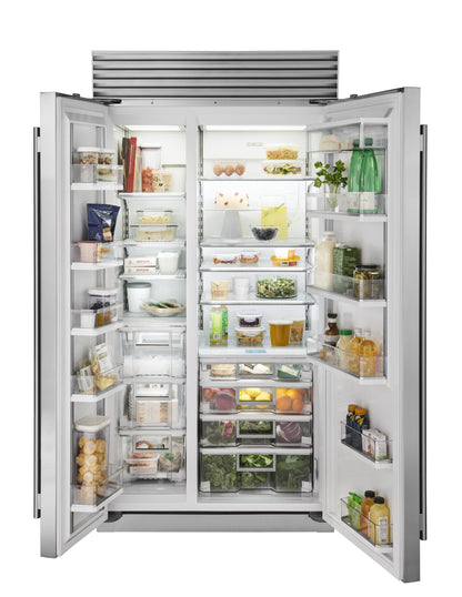 refrigerador-doble-moderno-acero-inoxidable-dispensador-inteligente-subzero-amplio-congelador