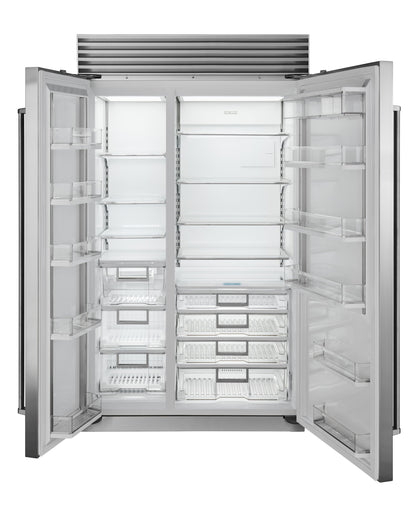 refrigerador-doble-moderno-acero-inoxidable-dispensador-inteligente-subzero-amplio-congelador